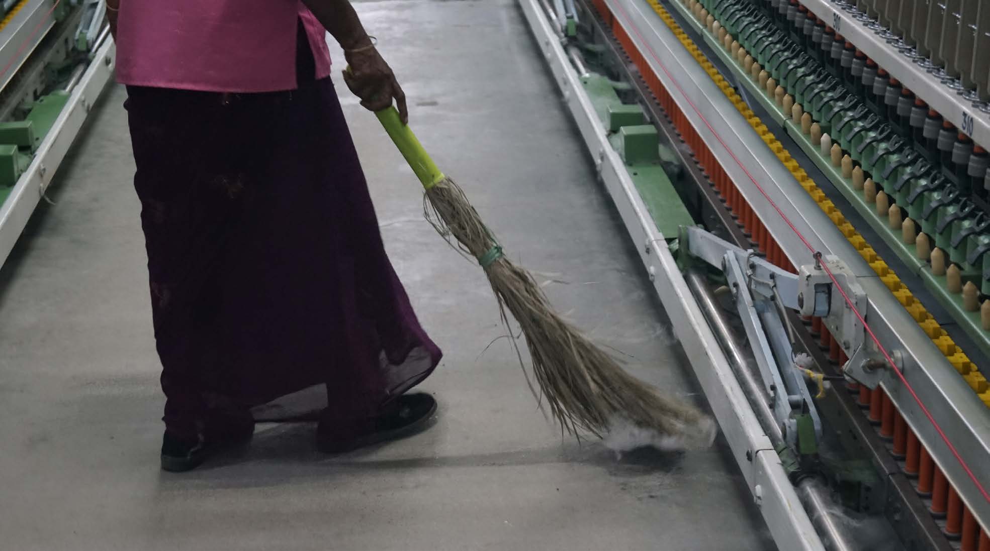 Keeping the mill dust free